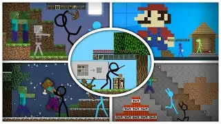 💥Animation Vs.  Minecraft 🌍- All Episodes (1-4) AVM Fan Made