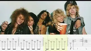Sweet Child O´Mine Backing Track (Standard Tuning)