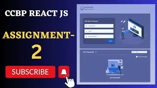 Password Manager | Assignment 2 | REACT JS | NxtWave | CCBP 4.0