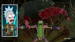 Rick and Morty - Rick's body transformation scenes