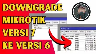 Cara Downgrade Mikrotik RouterOS versi 7 ke Versi 6