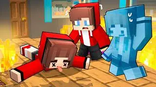 R.I.P JJ`s GIRL - Maizen Minecraft Animation