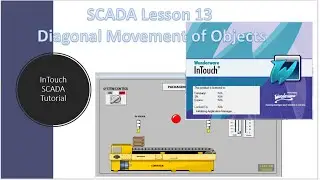 SCADA Lesson 13 - Diagonal Movement of Object InTouch SCADA