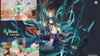 Xiao can plunge 100k with any decent weapon in this event