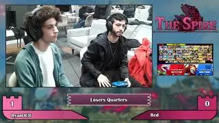 The Spire #18 - SMRAI | RyanDCB (Piranha Plant) Vs. Red (Donkey Kong) Losers Quarters