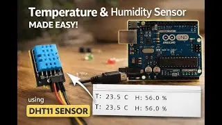 This Tiny Sensor Can Read Temperature & Humidity (Arduino DHT11)