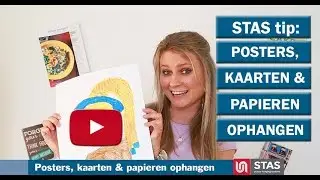 POSTERS, KAARTEN, TEKENINGEN & ANDERE PAPIEREN OPHANGEN