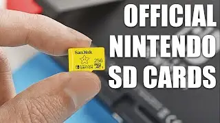 Nintendo Releases Official SD Cards for the Switch!