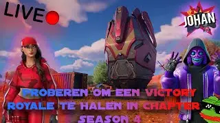 PROBEREN OM EEN VICTORY ROYALE TE HALEN IN CHAPTER 5 SEASON 4!!!