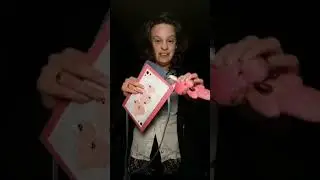 highlight from stream - shows home made magical cards and gift sets available