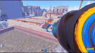 SOLO LAUNCH SITE DOMINATION GETS ME RAIDED - RUST