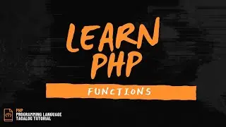 PHP Programming Tutorial - Functions (BEGINNERS GUIDE)