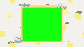AESTHETIC GREEN SCREEN OVERLAYS ~ Cute