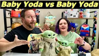 Which Is The Better Baby Yoda? Mattel VS Hasbro | Star Wars The Mandalorian The Child | Grogu Doll