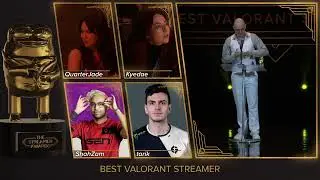 Best Valorant Streamer | Streamer Awards 2023 Hosted By QTCinderella.