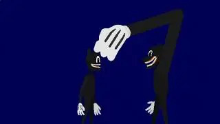 Cartoon cat vs cartoon dog | stick nodes