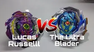 Lucas Russell vs The Ultra Blader | Beyblade Battles | DragonLBB