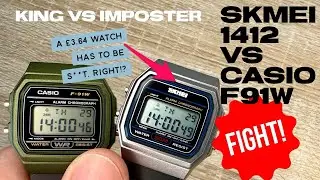 Is the Skmei 1412 worth its pennies price or should you stick to the classic Casio F91W?