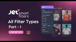 Jet Smart Filters - part 1 (All Filters) | Crocoblock Bangla Tutorials with Projects | EP 15