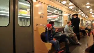 Pražské metro: EČS, Vltavská - Muzeum, linka C, 8.5.2015