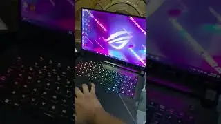 Opening Armory crate in Asus rog strix scar 17 2022 RTX 3070TI