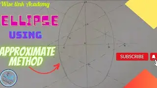 How to construct ellipse using approximate method