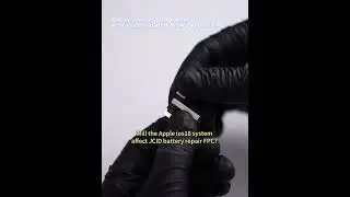 ios18 system doesn't need 0-cycle adaptor anymore! Repair non-original battery without buckle.