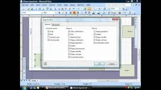 Snap and Glue Tools in Visio