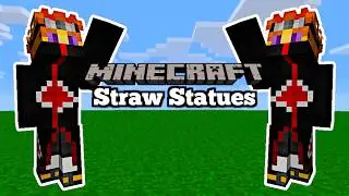 *NEW* Straw Statues Mod - Minecraft 1.20.1 (Mod Showcase)