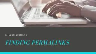 Finding Permalinks