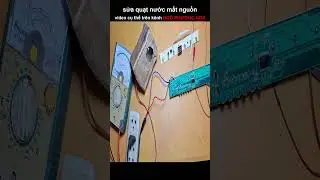 sửa quạt hơi nước mất nguồn 
