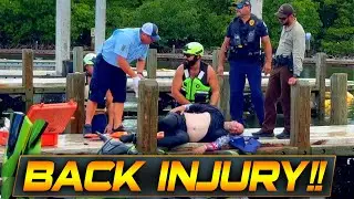 SERIOUS ACCIDENT Sends Man to Hospital | Haulover Inlet Boats | Boat Zone