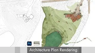 Architecture Plan Rendering with Photoshop (Hậu kỳ mặt bằng Kiến Trúc)
