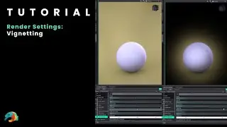 Render Settings in Daz Studio: Vignetting