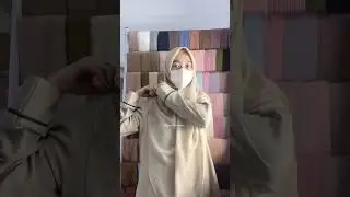 styling pasmina menutup dada by yennisun