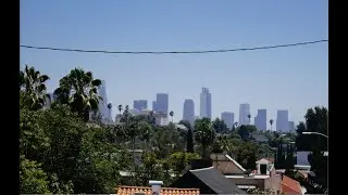 2 HOUR Los Angeles Backyard Relaxing City Sounds for study and sleep.