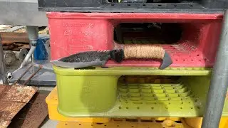 Make a weird Camping knife