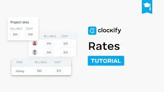 Hourly Rates | Clockify Tutorial (2025)