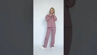 Костюм трикотажный флисовый роза