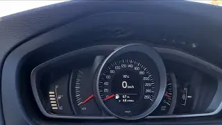 2017 Volvo V40 D3 manual - Acceleration Test 0-100km/h