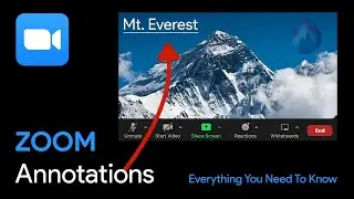 How to use ANNOTATION tools for collaboration and brainstorming | Mastering Zoom