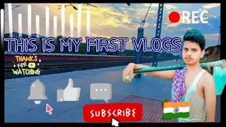MY FIRST VLOG ❤ || MY FIRST VIDEO ON YOUTUBE || My First Vlog || My First Video |