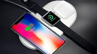 Беспроводные зарядки для iphone 10 и Samsung S9 | алиэкспресс обзор