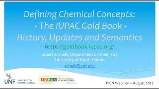 Defining Chemical Concepts - The IUPAC Gold Book - History, Updates and Semantics