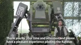 Suidobashi Heavy Industry - Kuratas Piloted Robot [720p]