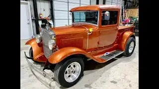 Sweet Street Rod! 1930 Ford Model A Pickup (walk-around video) TEXAS CLASSIC CAR GUY