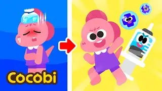 ¡Tiempo para una Vacuna! | Canciones Infantiles | Kids Songs | Cocobi