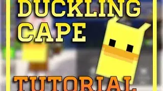 Pixel Gun 3D (CAPE TUTORIAL) Cape - 8 DUCKLING CAPE