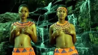 Maidens prepare themselves for the Reed Dance ceremony