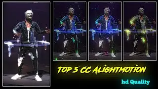 TOP 5 HD QUALITY CC ALIGHTMOTION FF XML || NEW TREND FF 💥 4K QUALITY CC XML - PACK || 